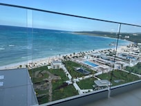 View from the Balcony on the 9th Floor.