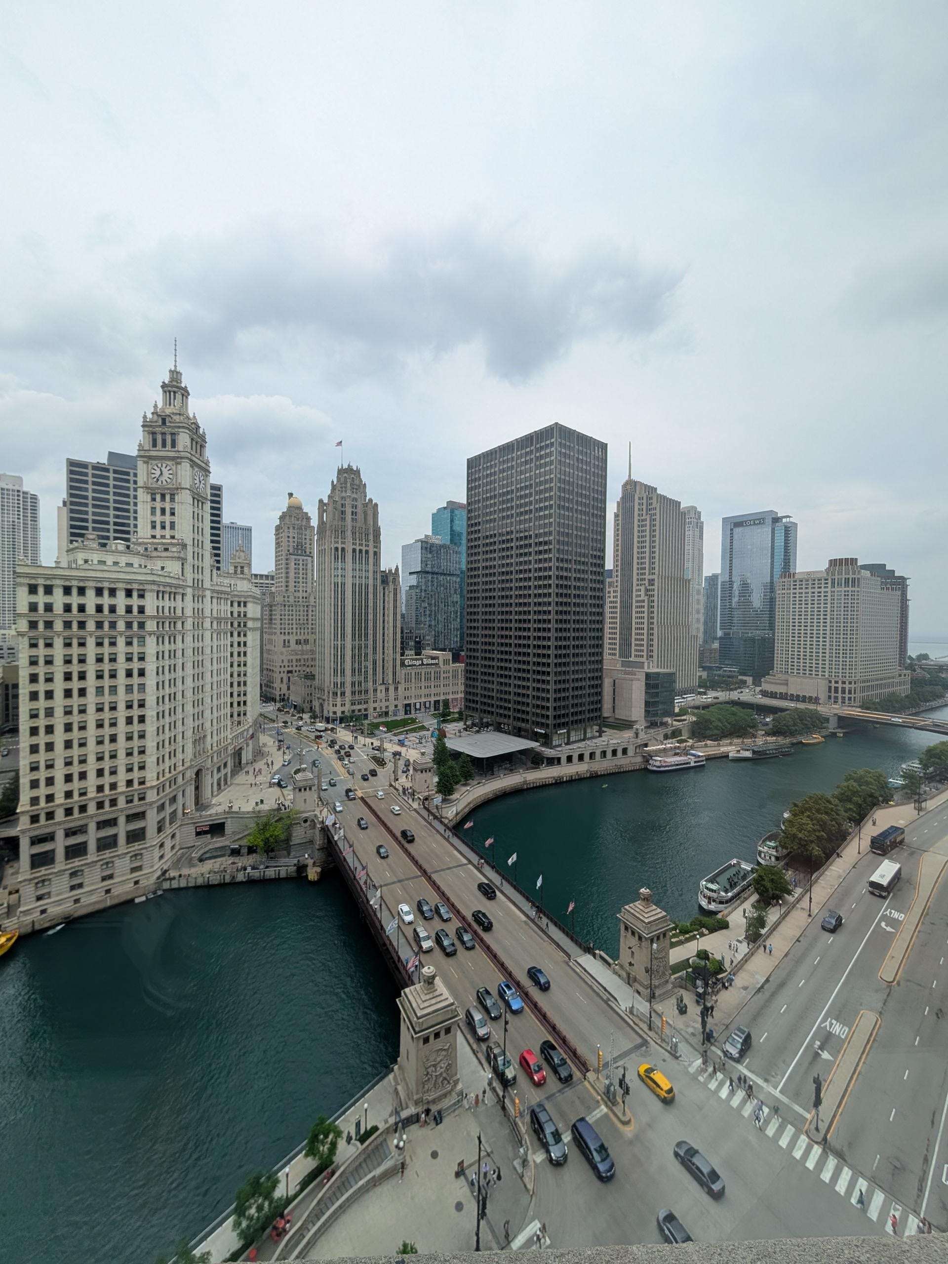 My view from room 1527.