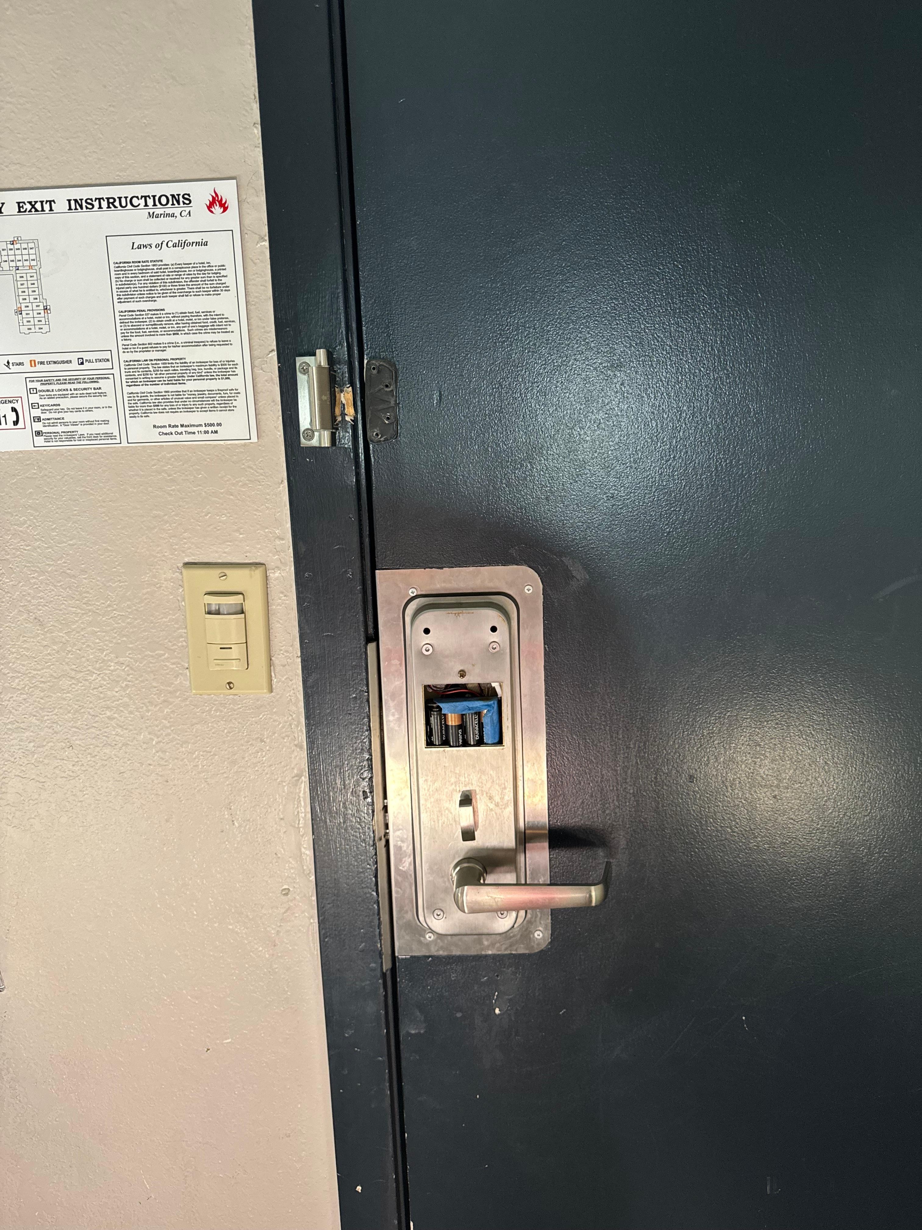 Batteries were exposed and they tried to tell me it was fine. Which is NOT fine while having a child with us. 