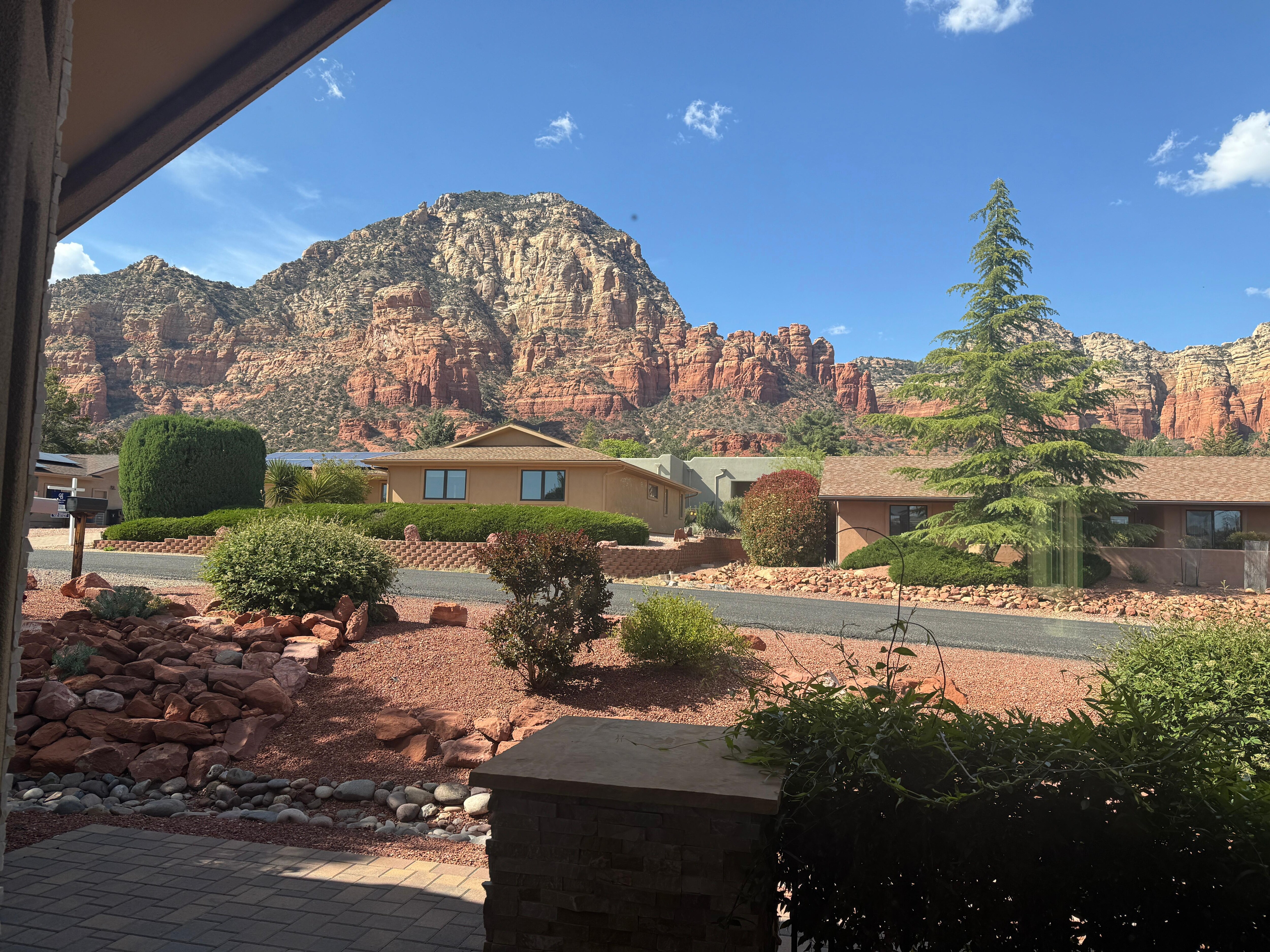 View from front door