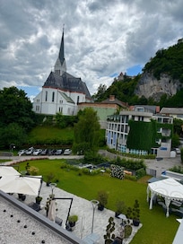 View from our lakeside room