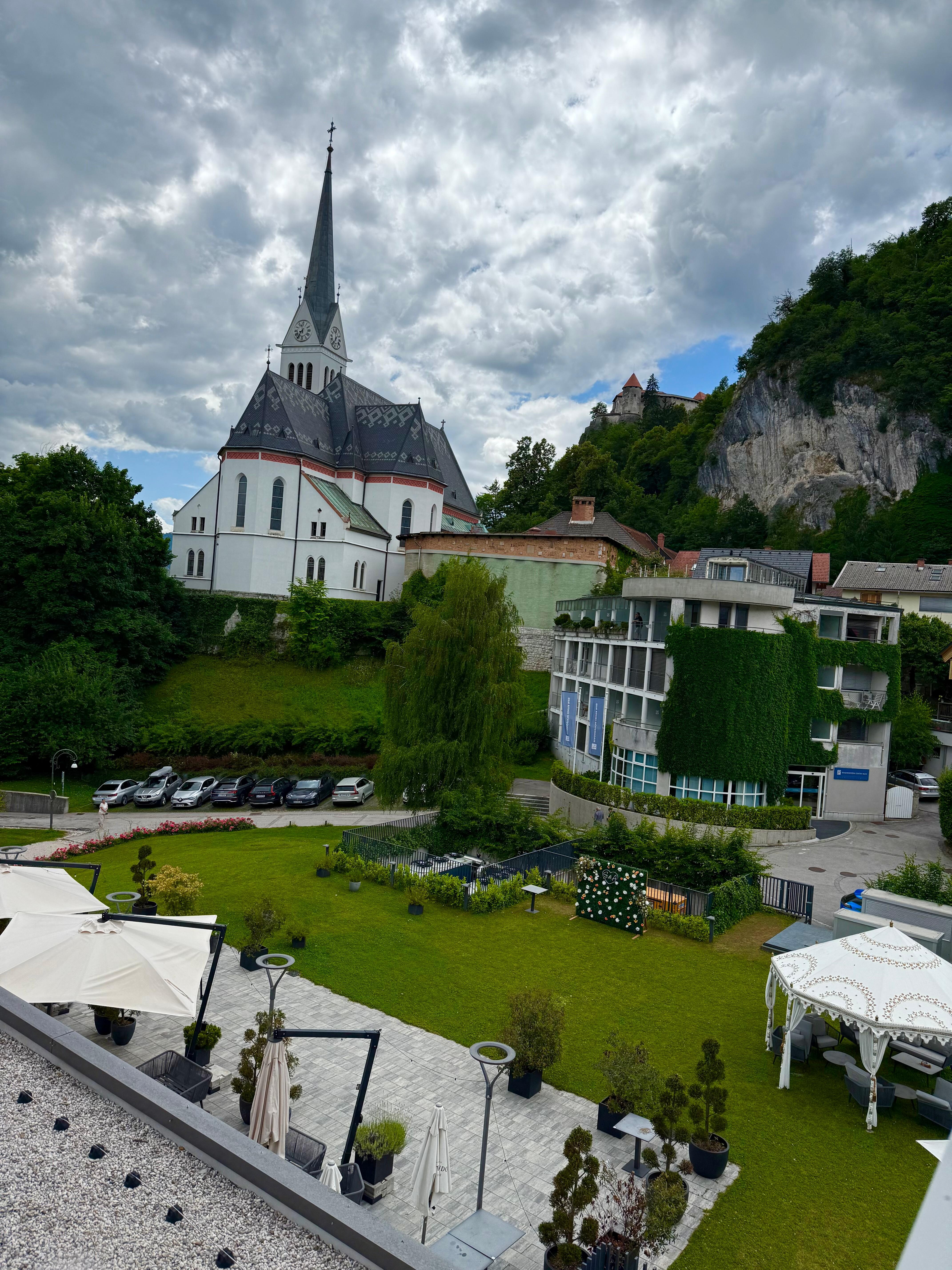 View from our lakeside room