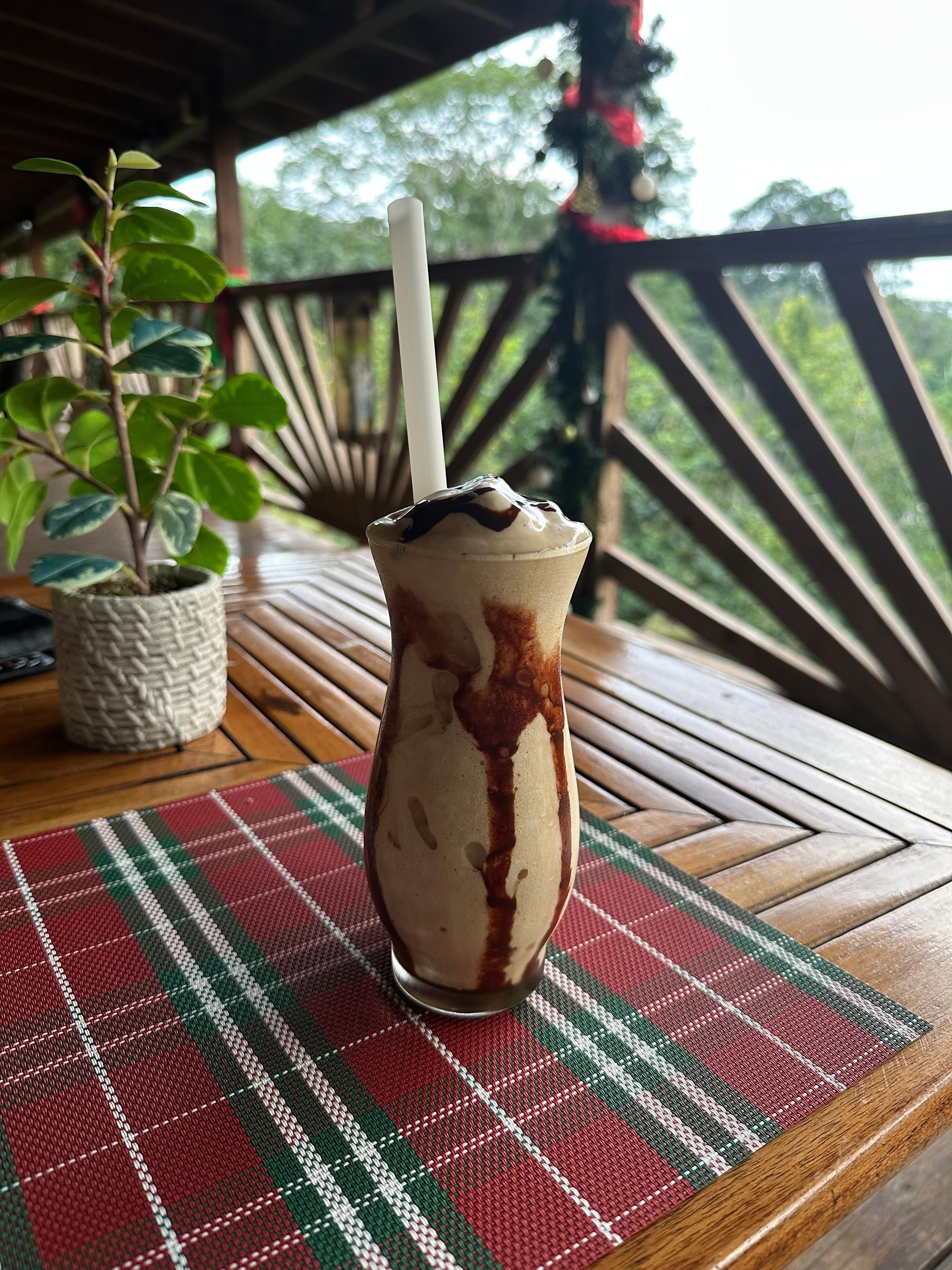 The coffee, tropical smoothie is a must!