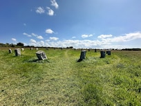 Merry Maidens Stone Circle, at St Buryan.