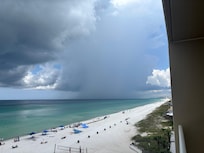 Just a brief shower!