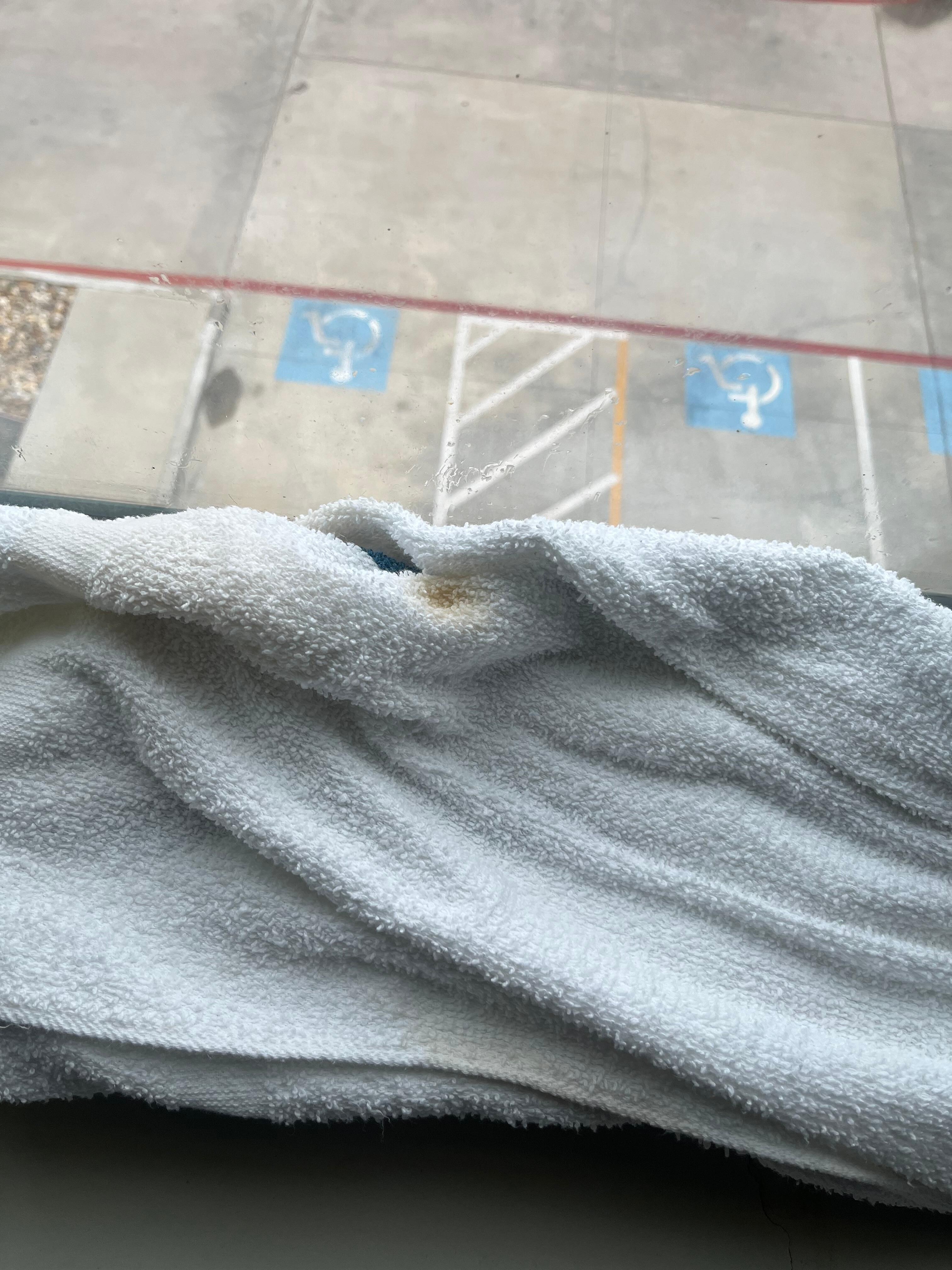 Had to keep switching the towels out when they have gotten too wet. 