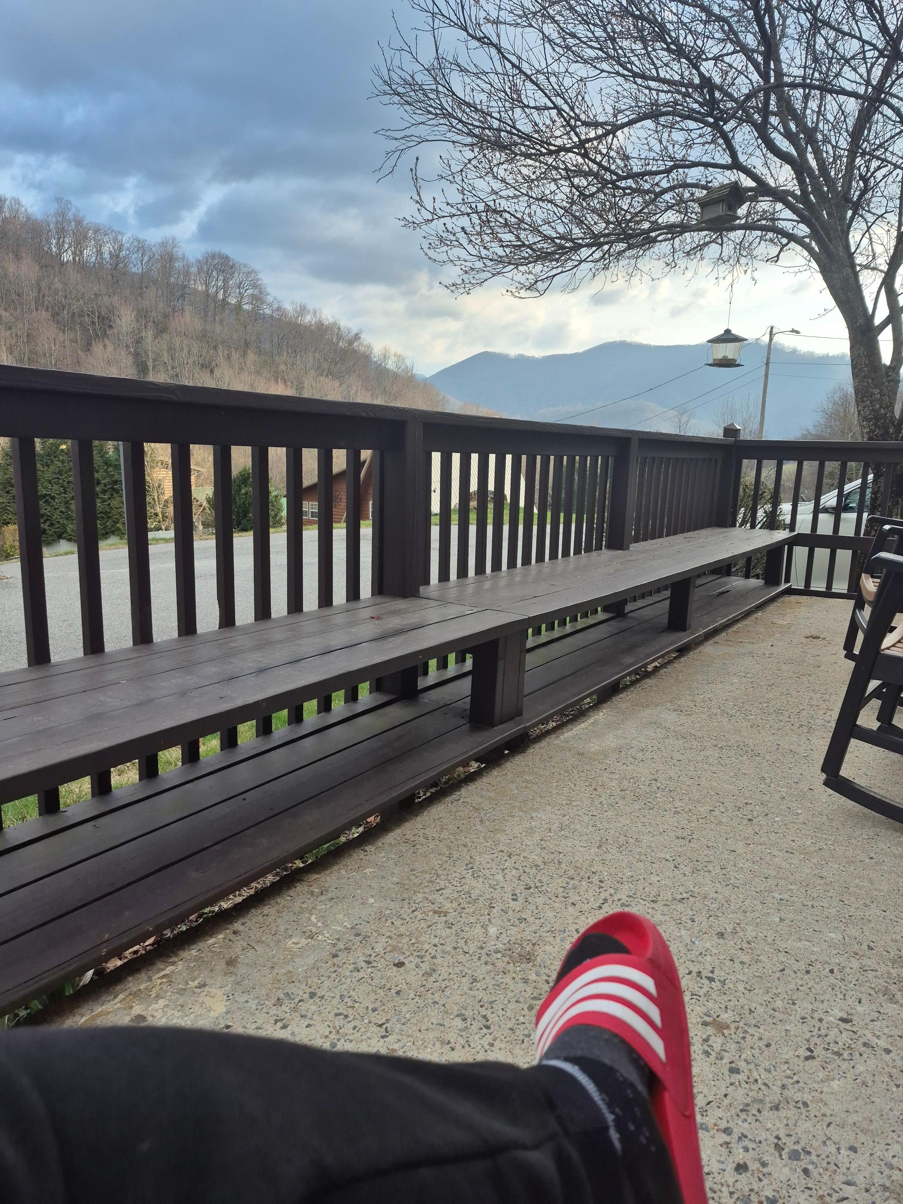 View from front porch