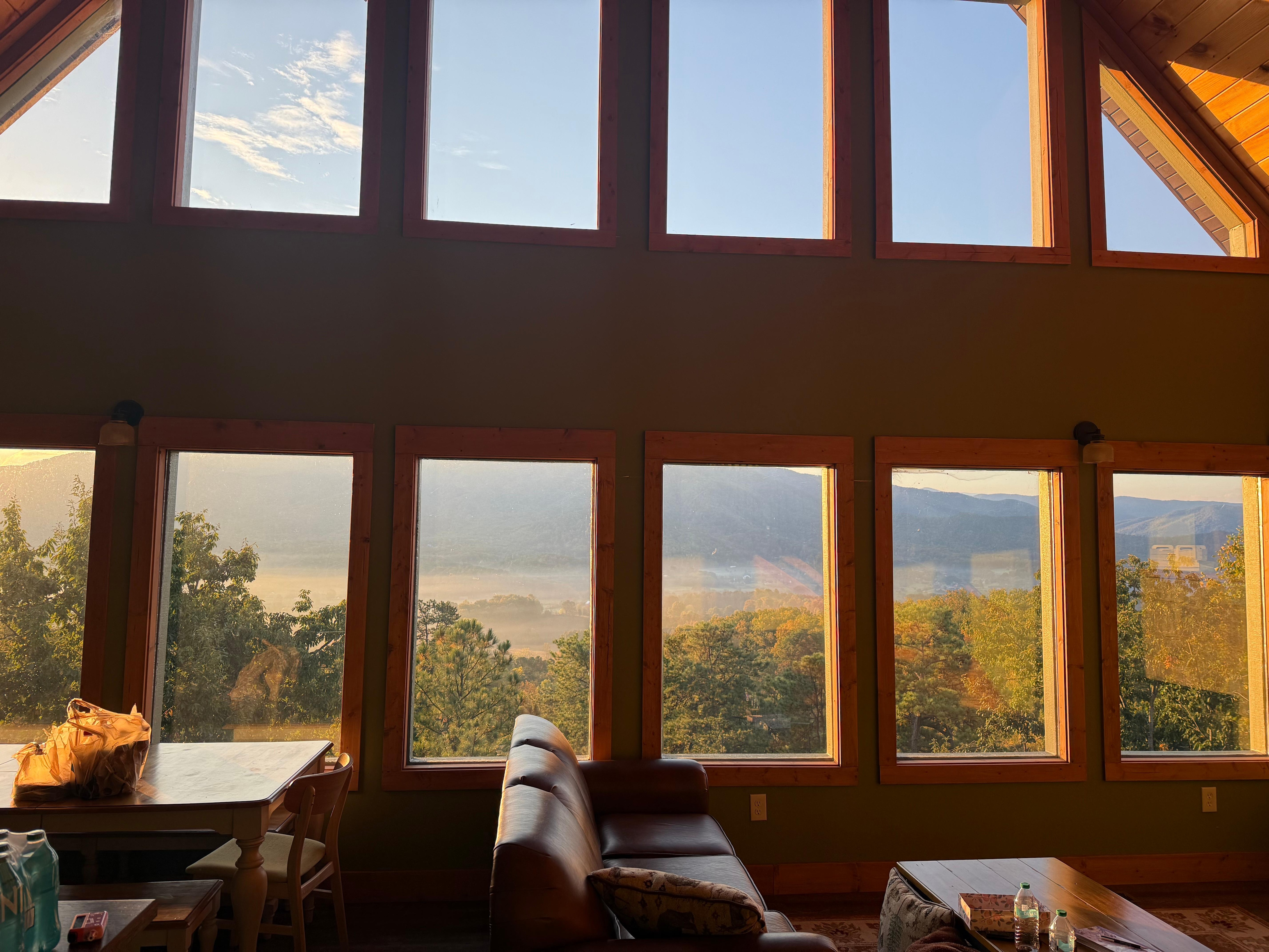 View from the family room and kitchen. ❤️