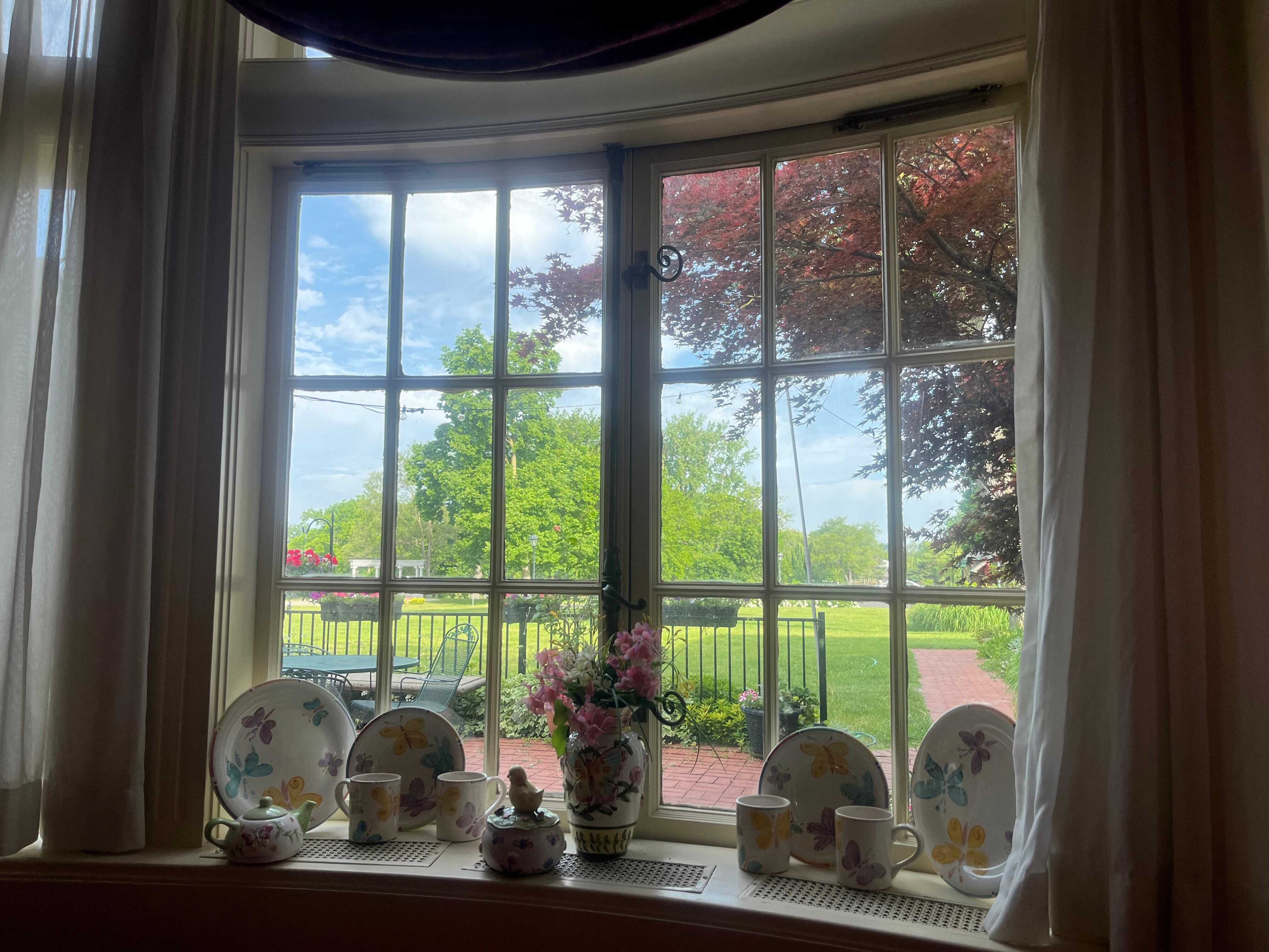 View at breakfast