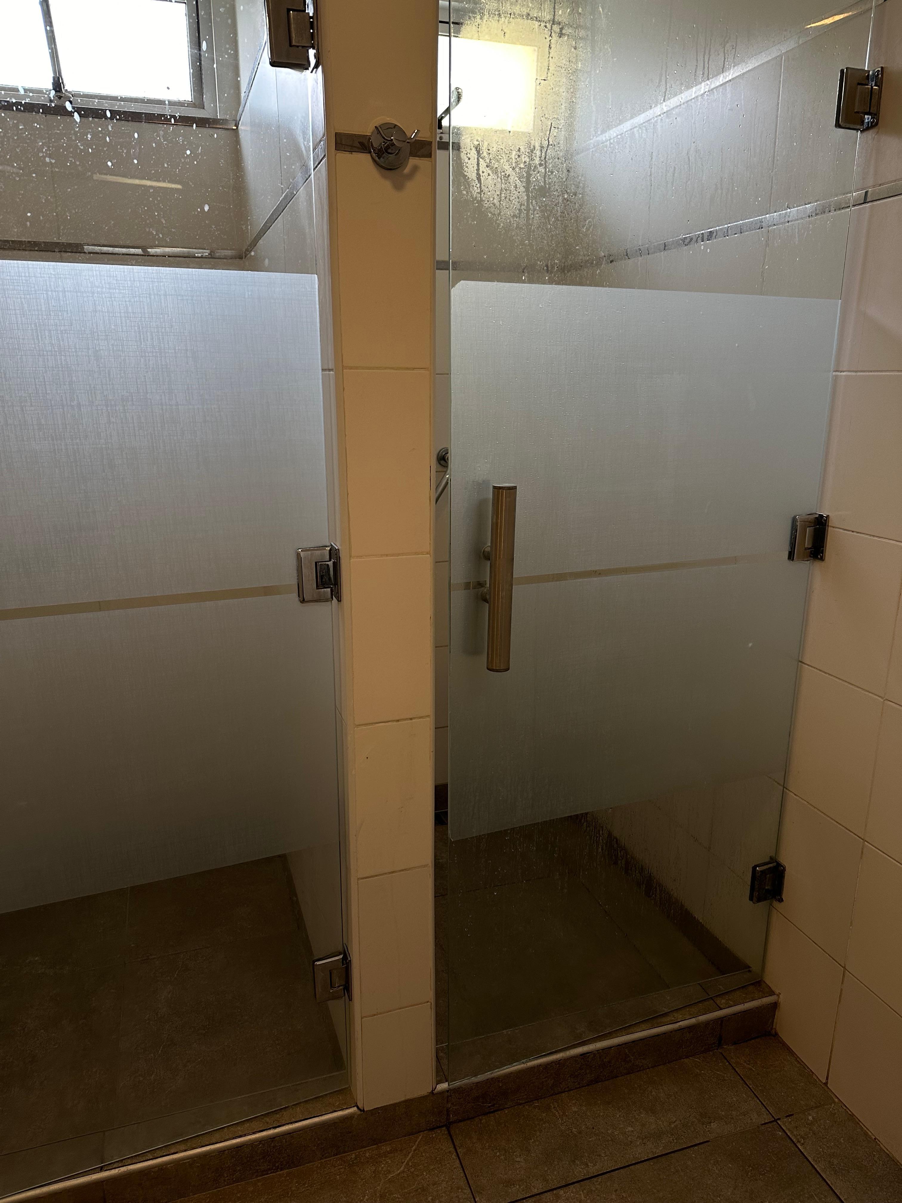 Photo of female communal showers 