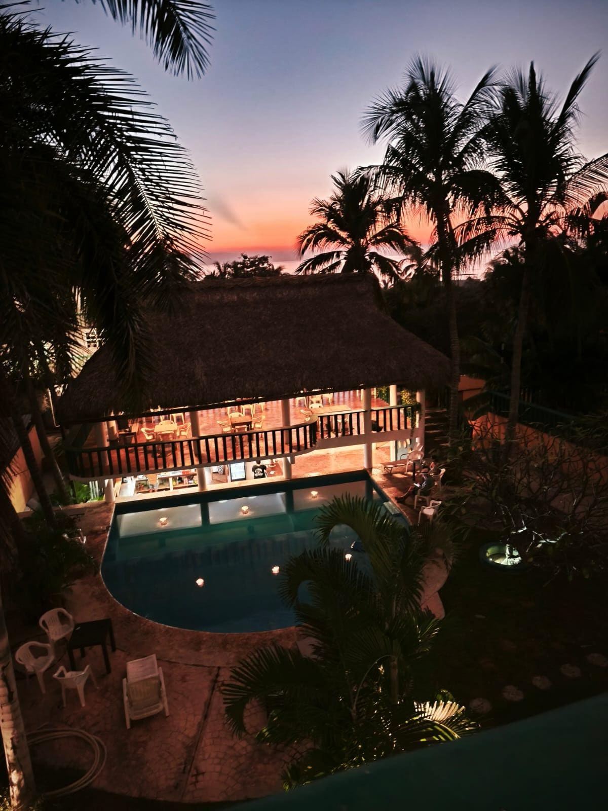 Area común en la alberca