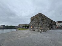Front of the hotel (in the background) is within a block of The Spanish Arch.