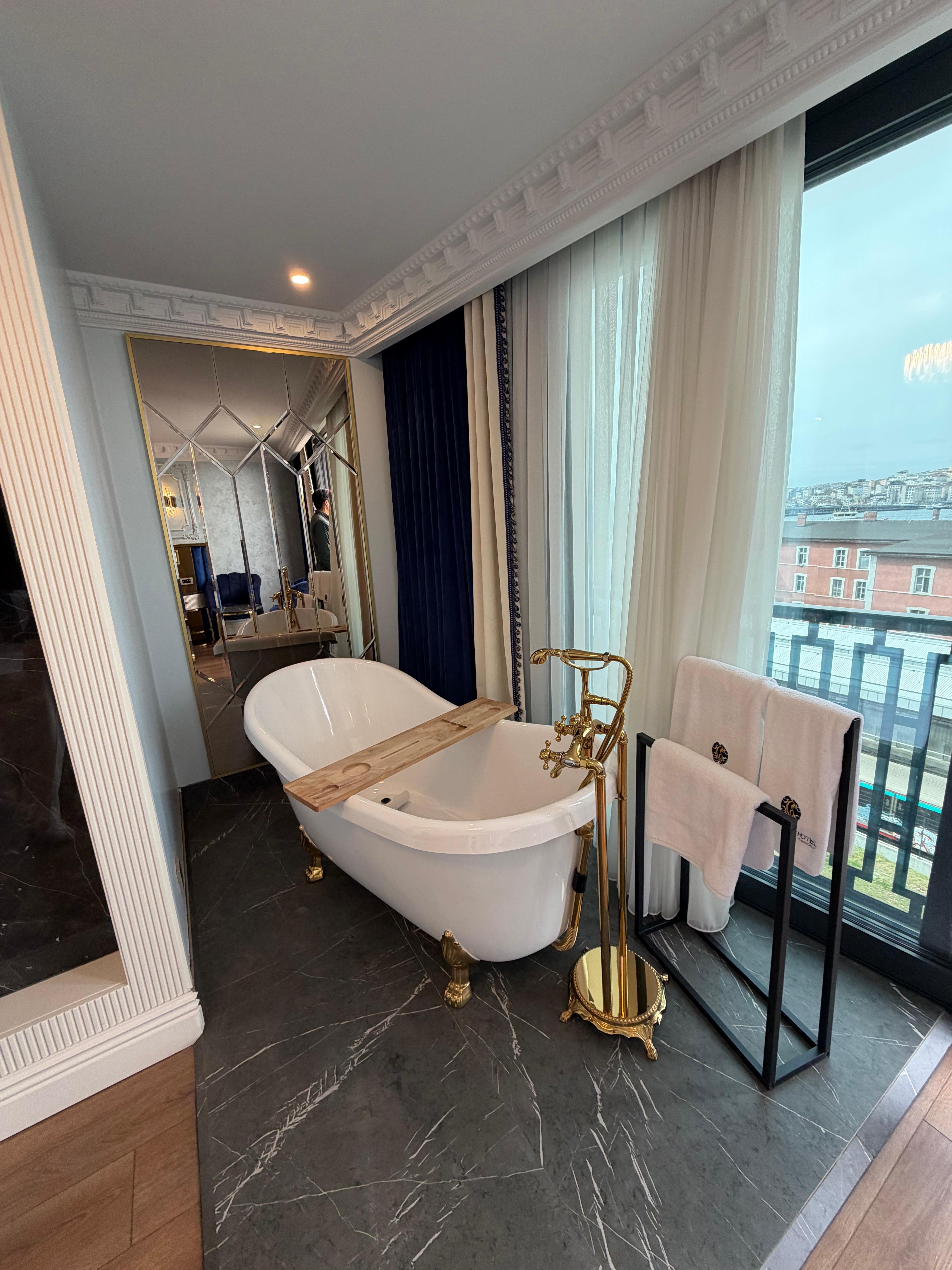 In-room tub