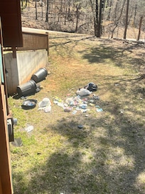 Morning picture of trash