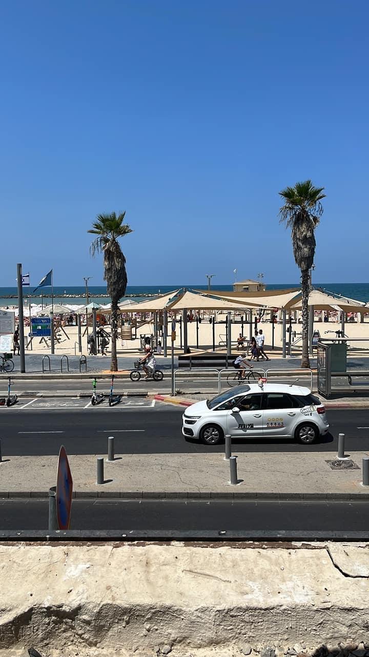 View from our room—we’re practically on the beach!