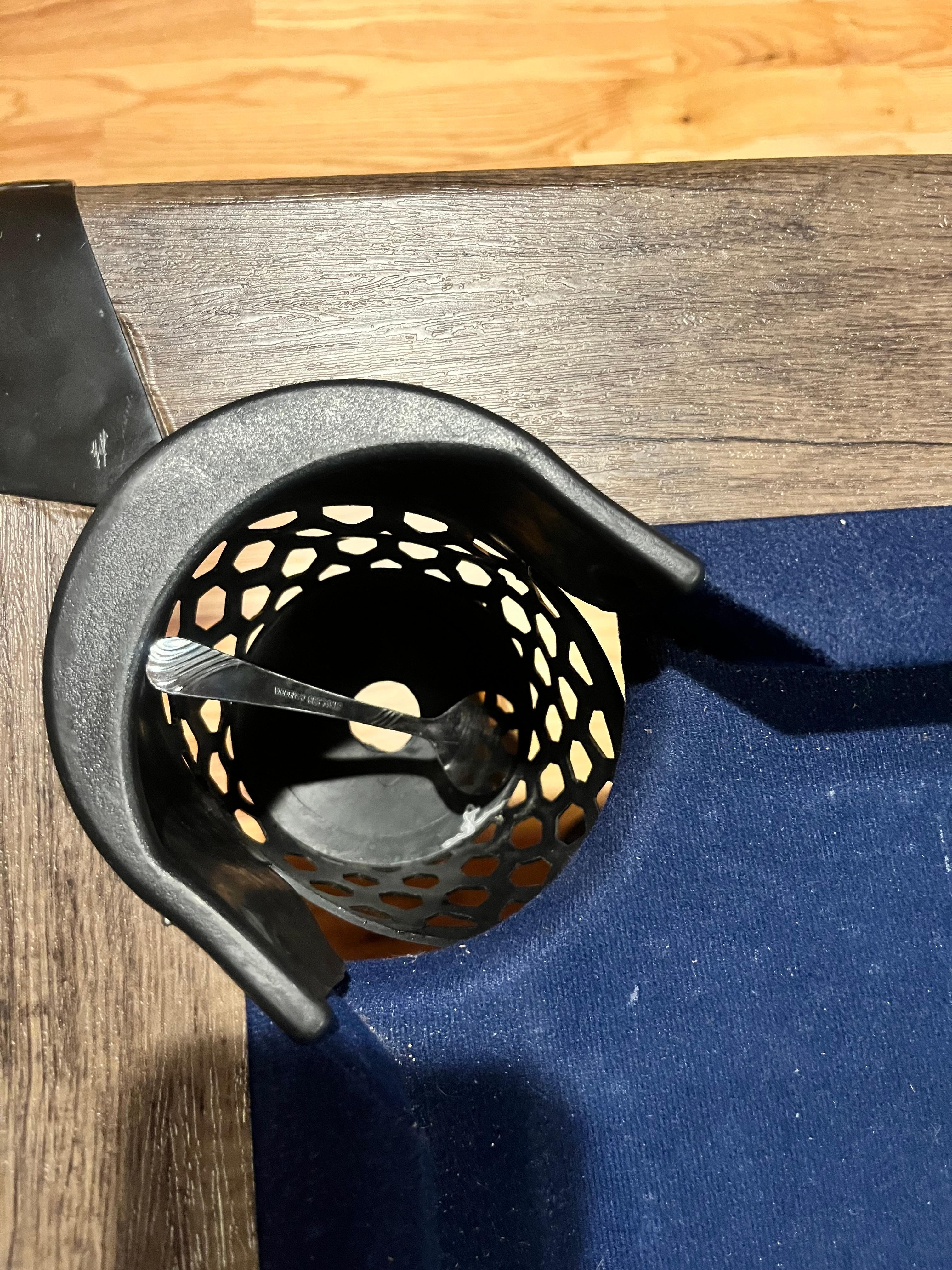 Spoon left in pocket 