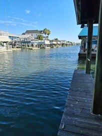 Backyard canal