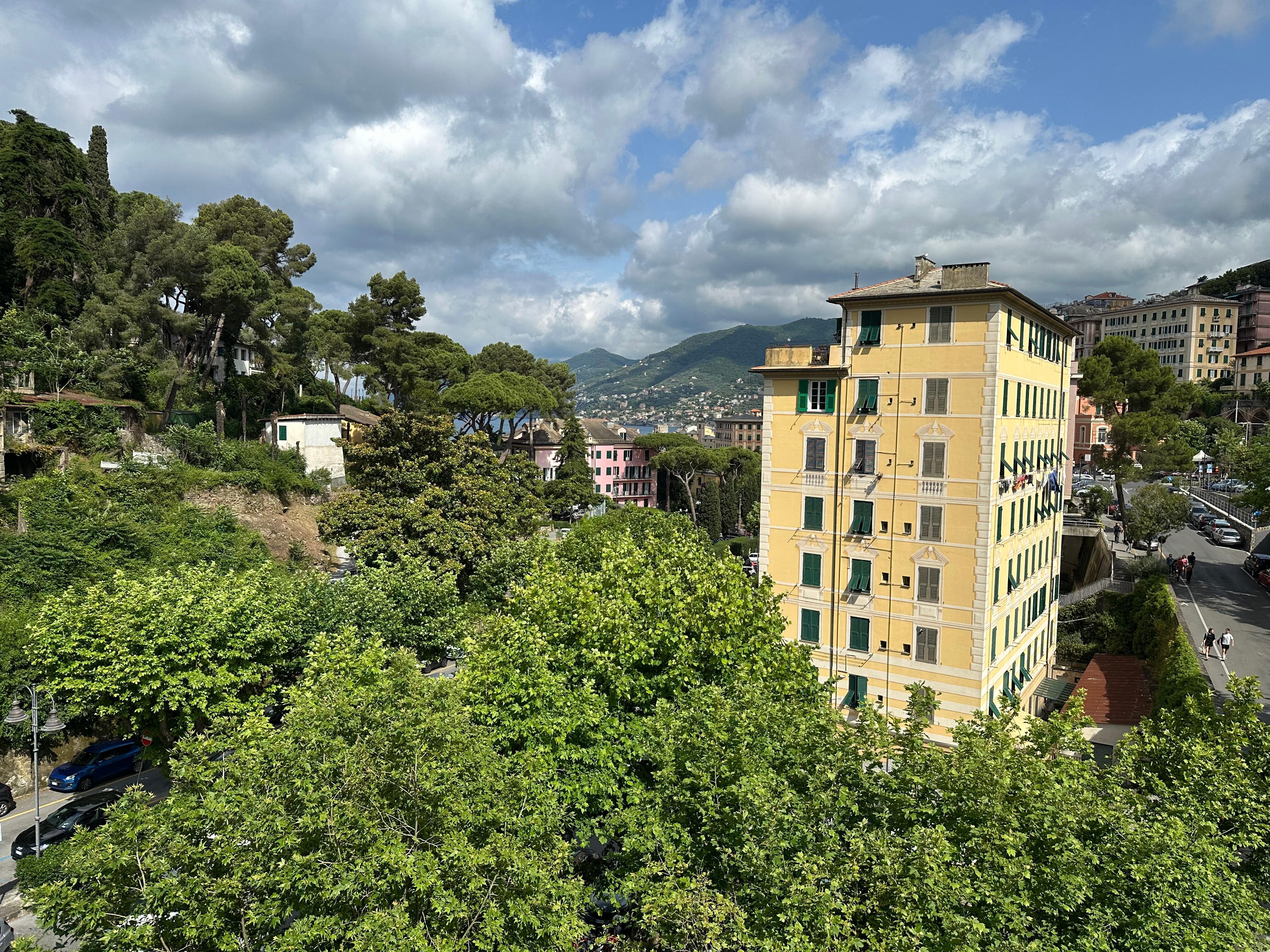 View from the balcony. 