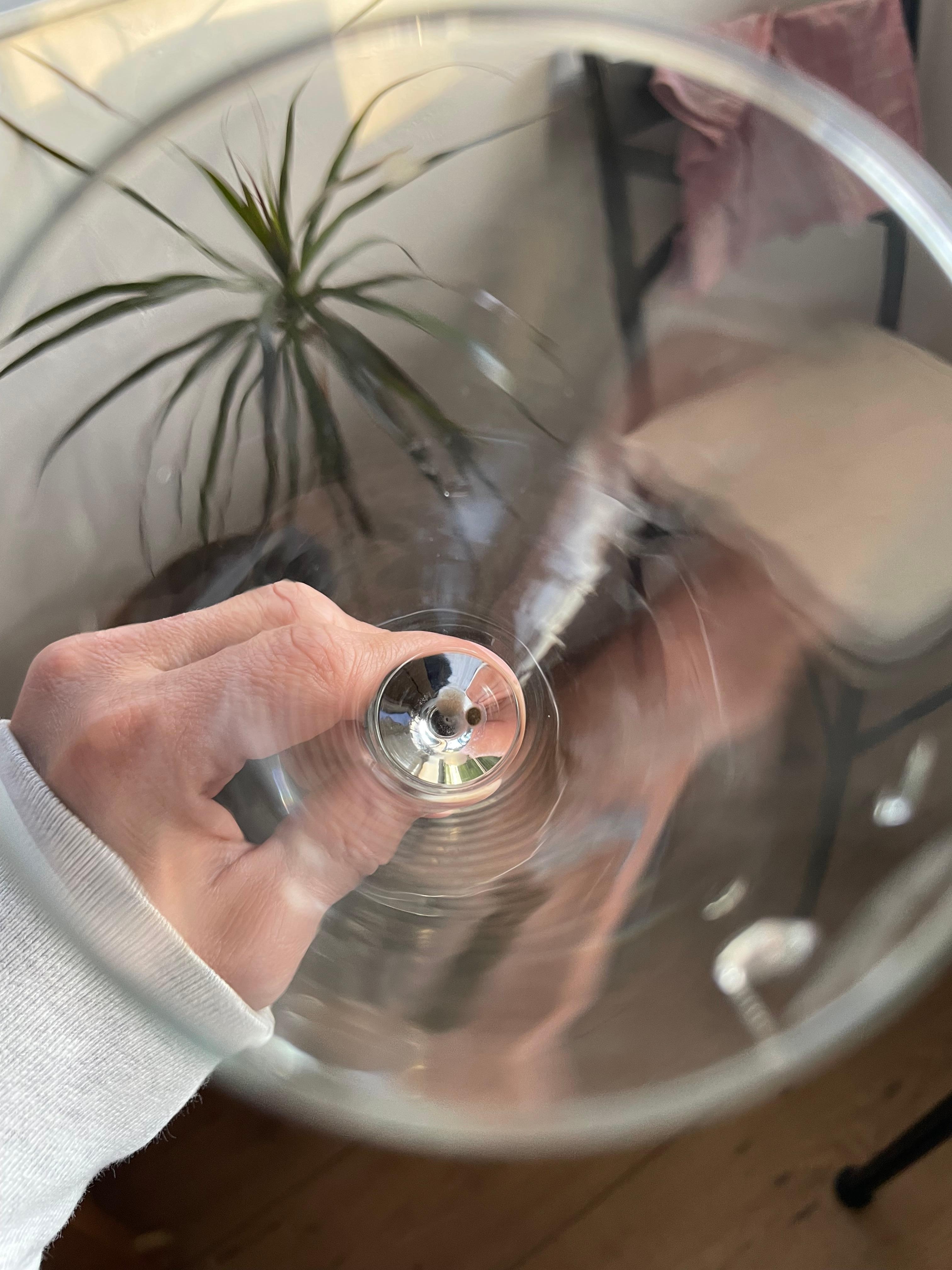 Mold inside glassware 