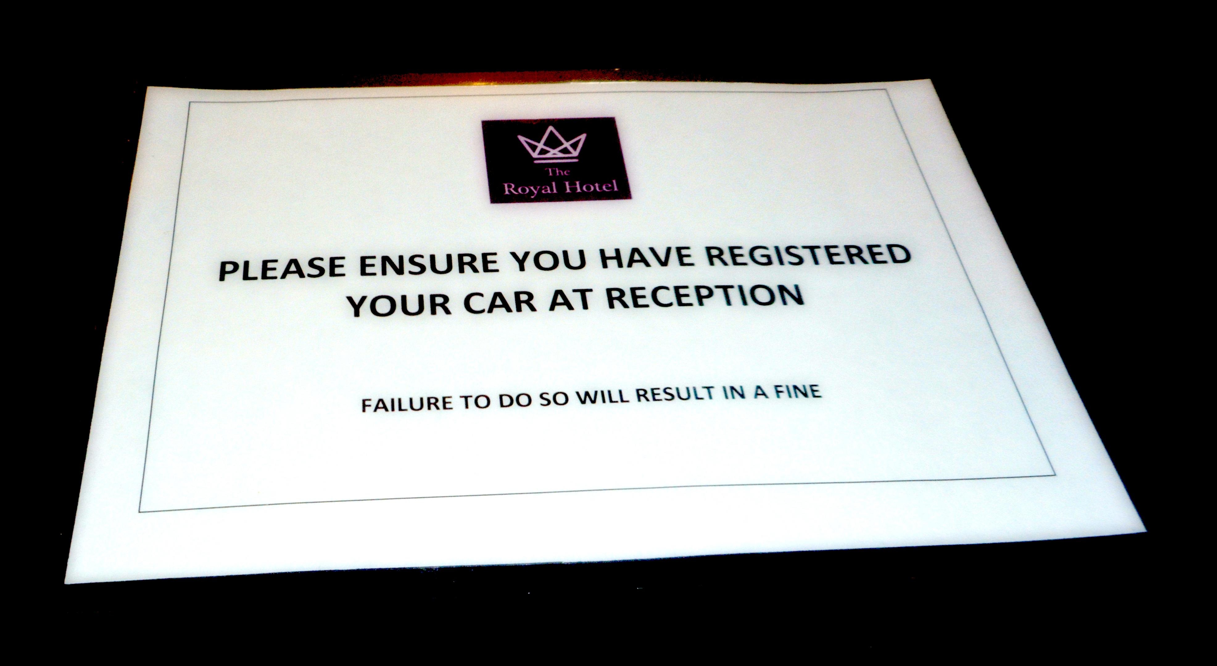 Interesting Hotel Sign No1