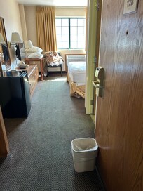 Rooms not clean at check in