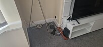 Coiled cables, not suitable for a family property