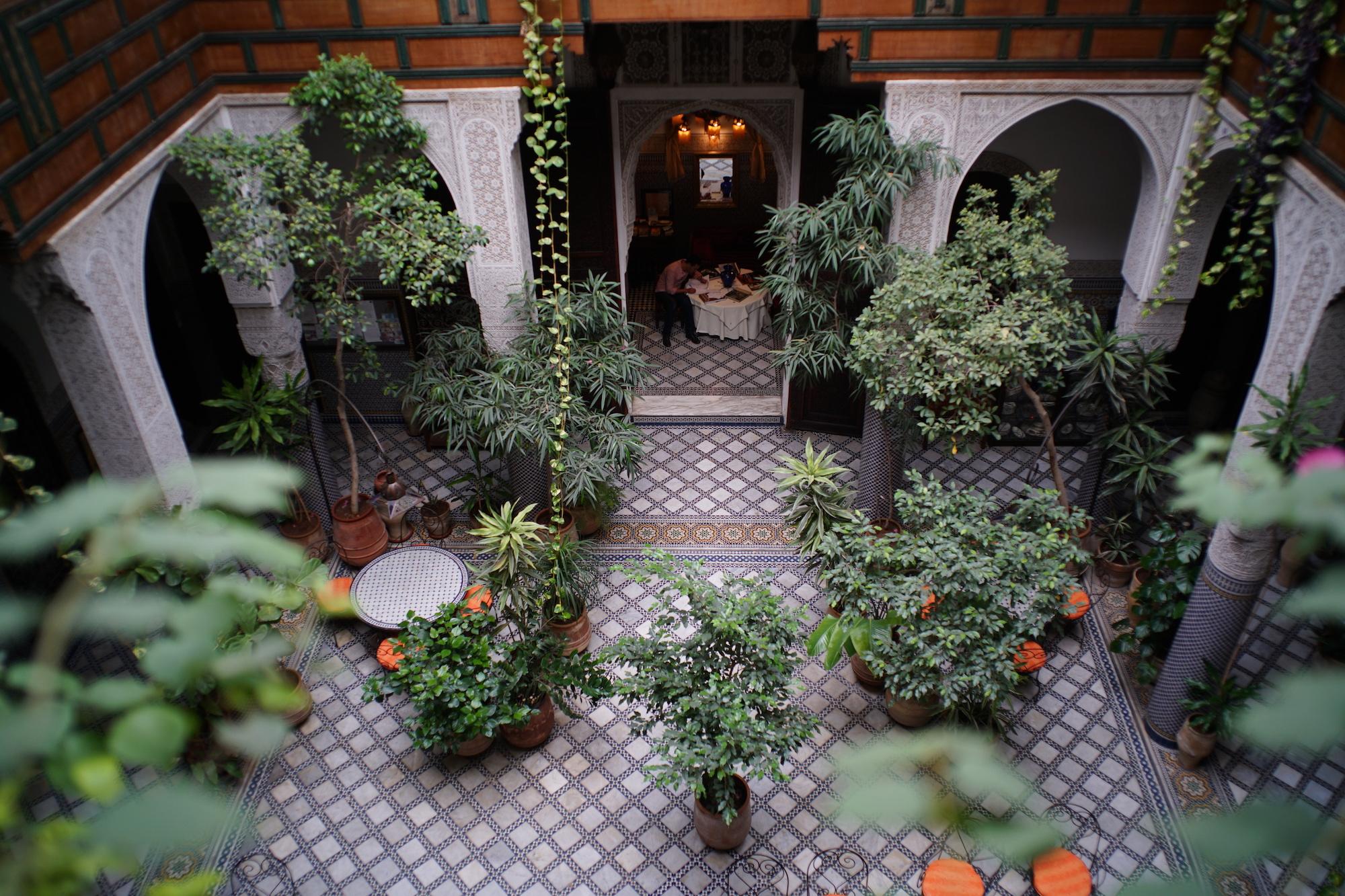 Courtyard Area.