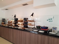 breakfast options at the Ramada Encore in Osasco