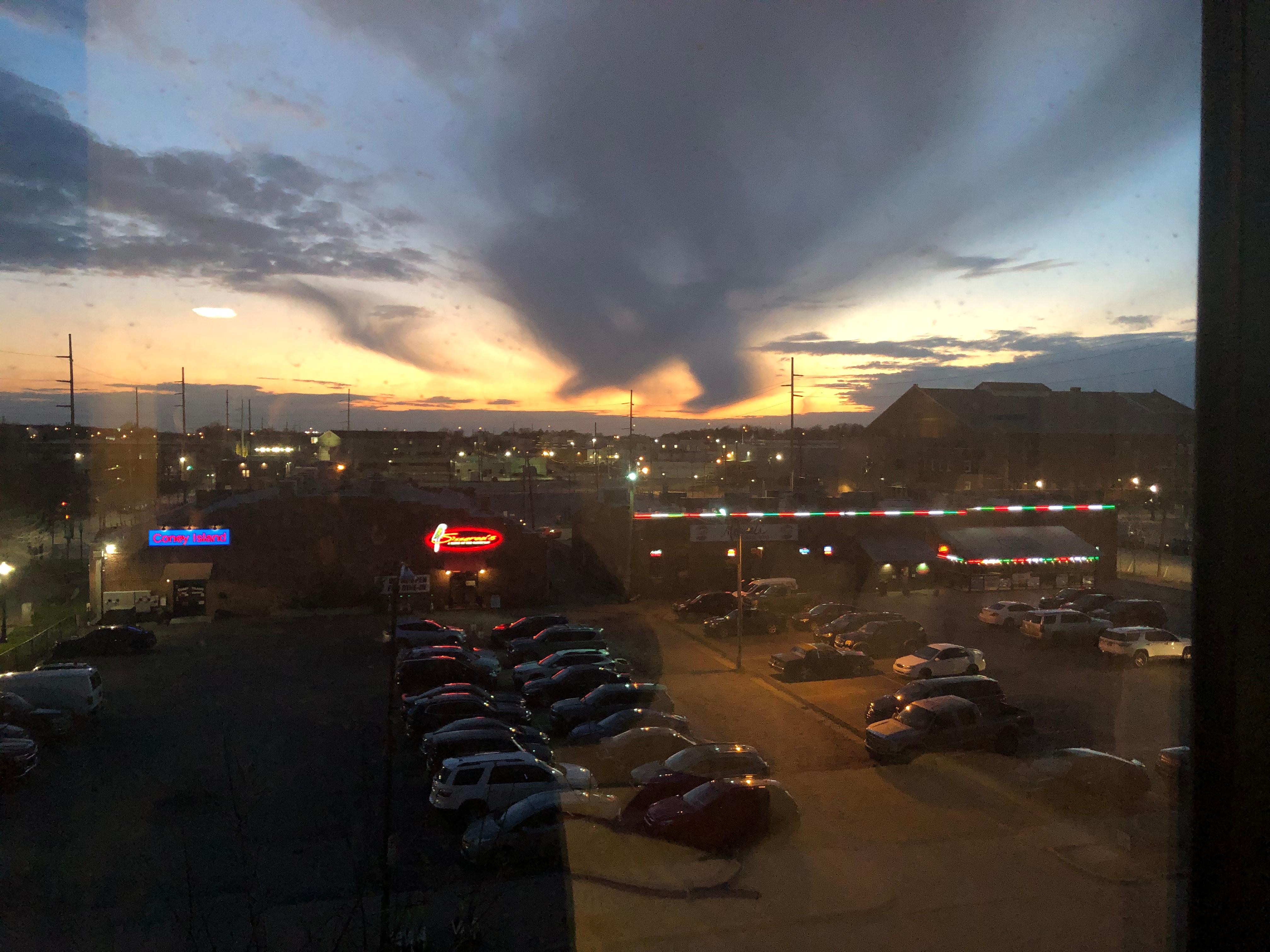 The view from our room 