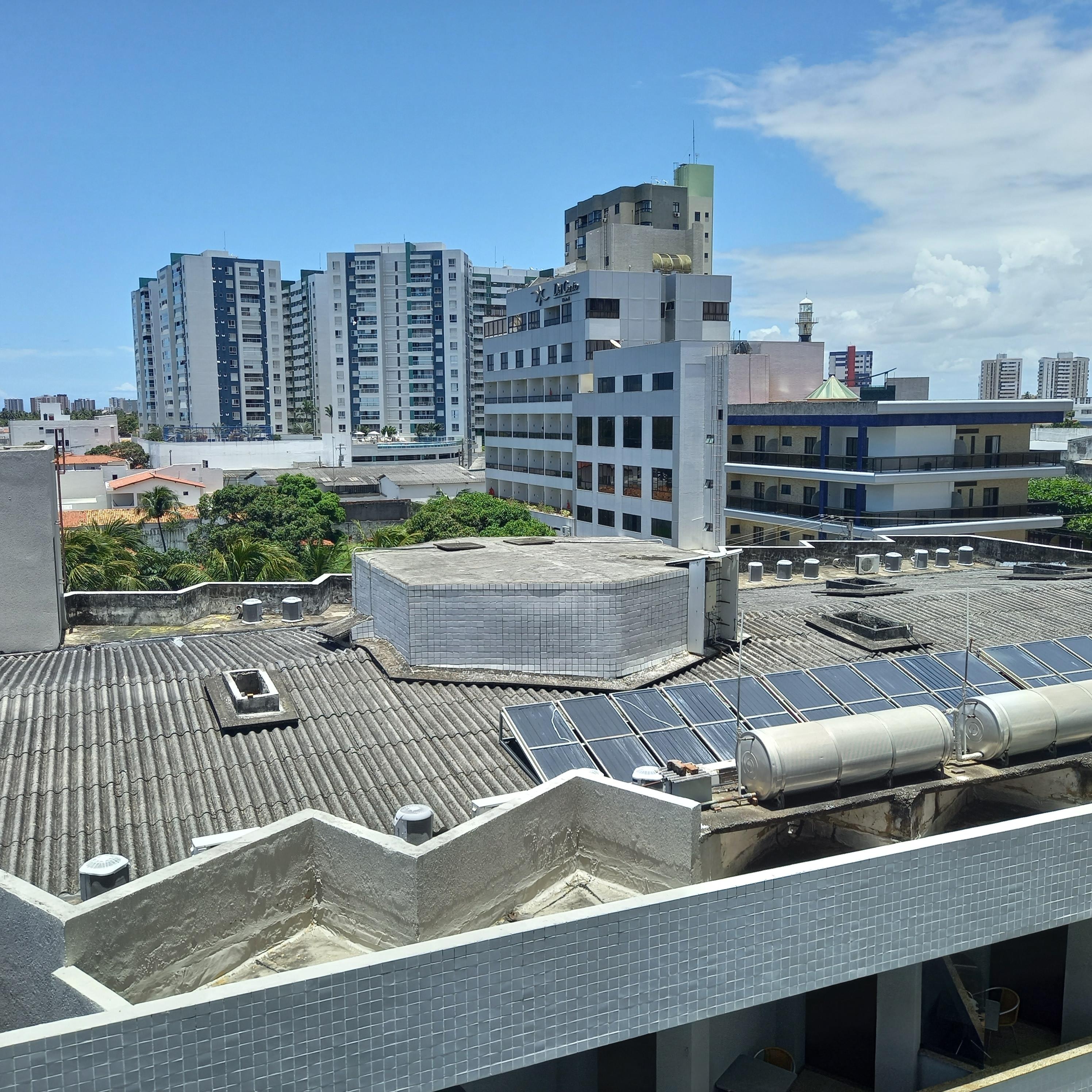 Vista do entorno do hotel