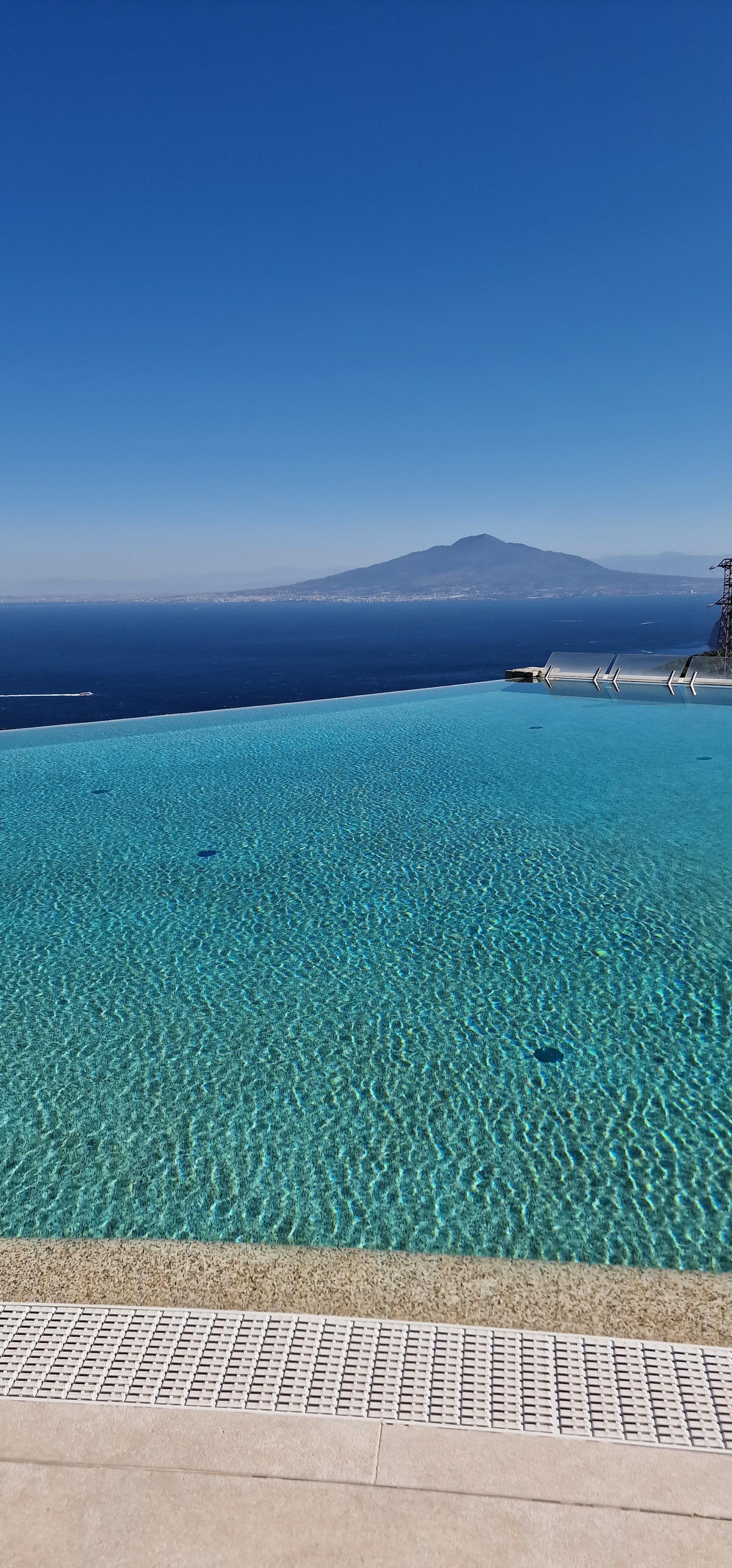 Vy mot Vesuvius vid poolen