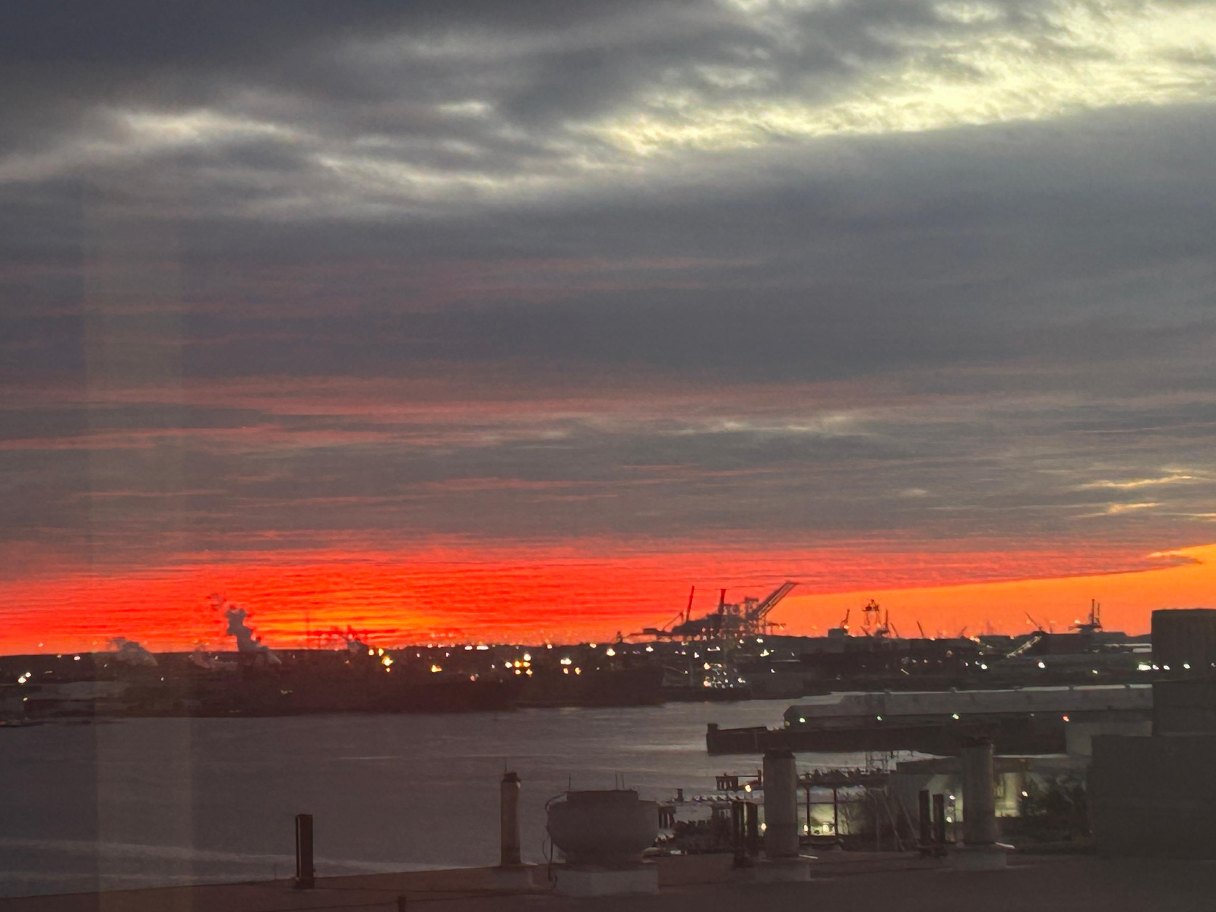 Sunrise in Baltimore 