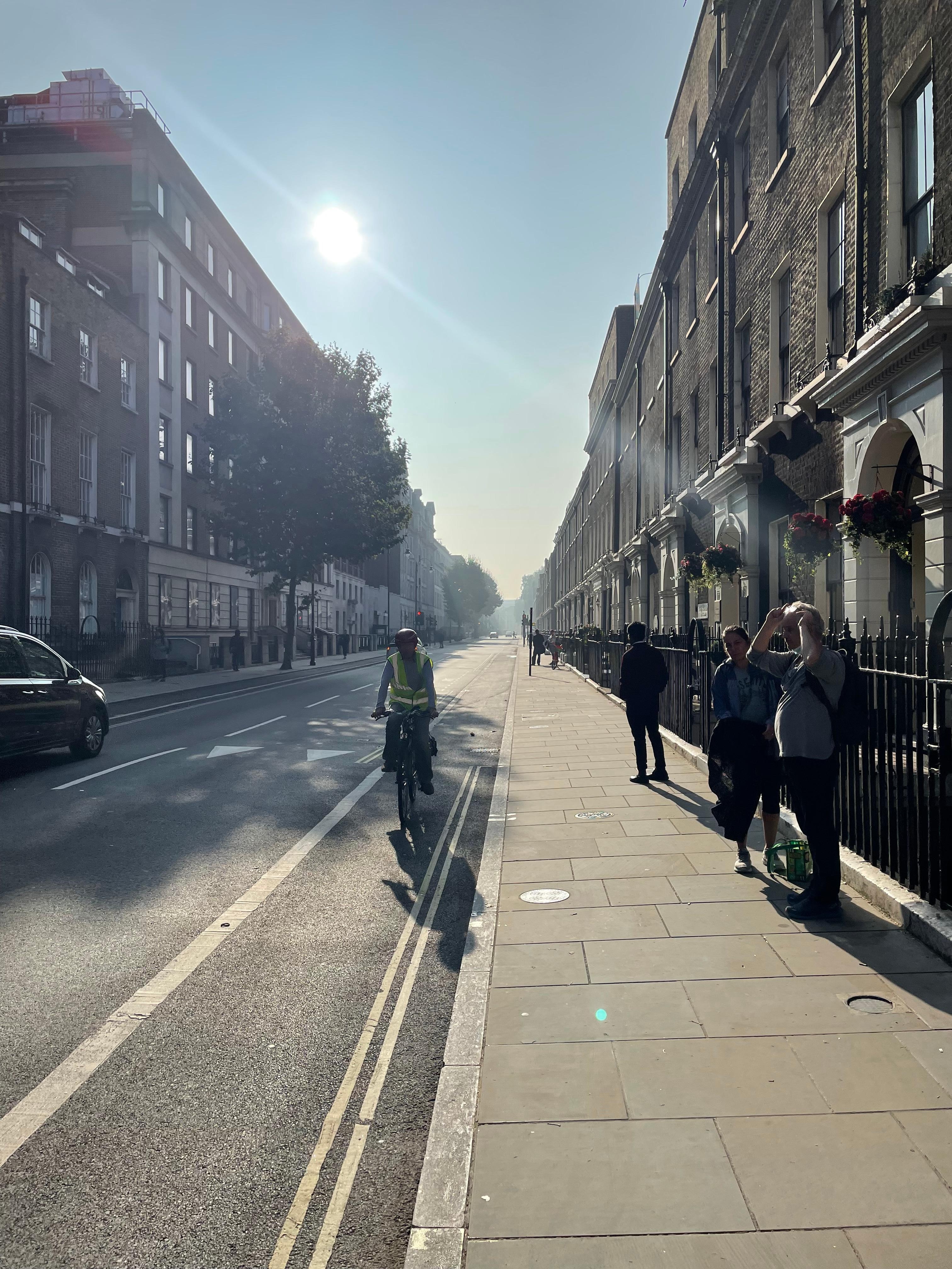 Gower Street var En rolig gate på kveldstid!