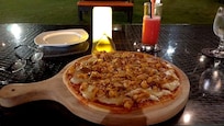 夕飯に頼んだピザ