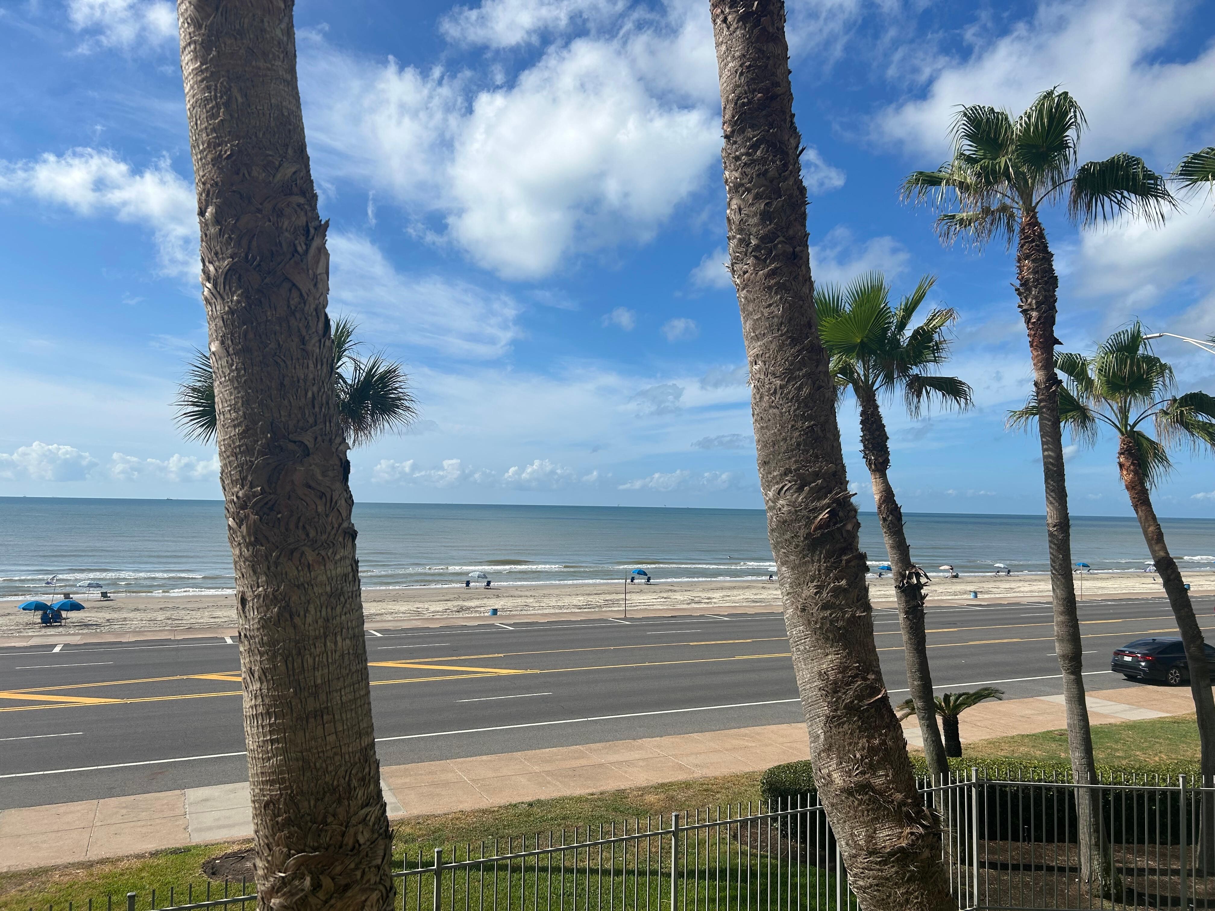  Our view from the balcony. 