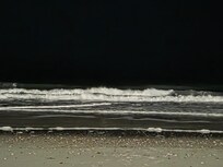 Beach st 5am. Right crosses the street