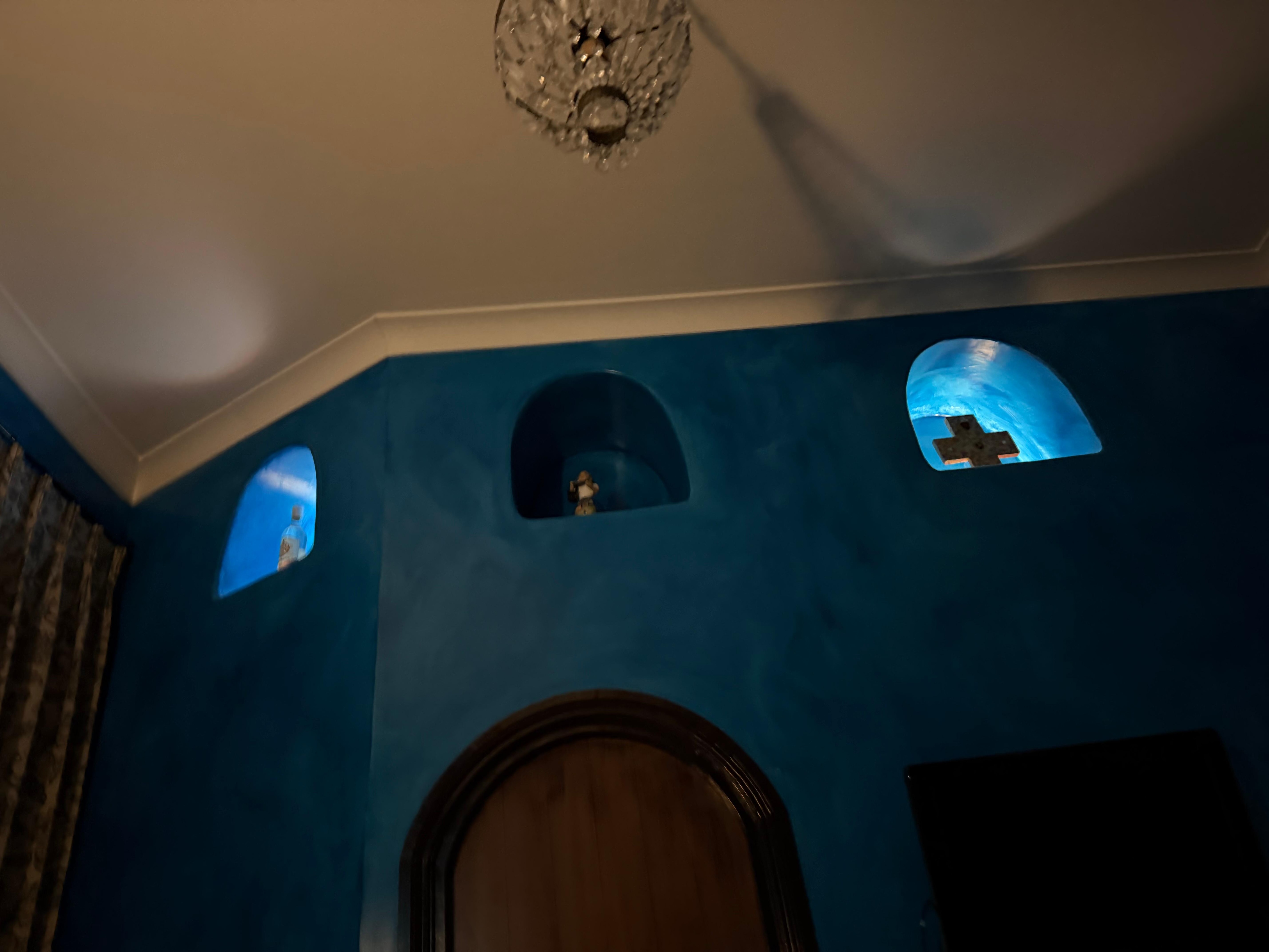 Empty liquor bottles 