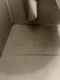 Water even appearing under the toilet bowl