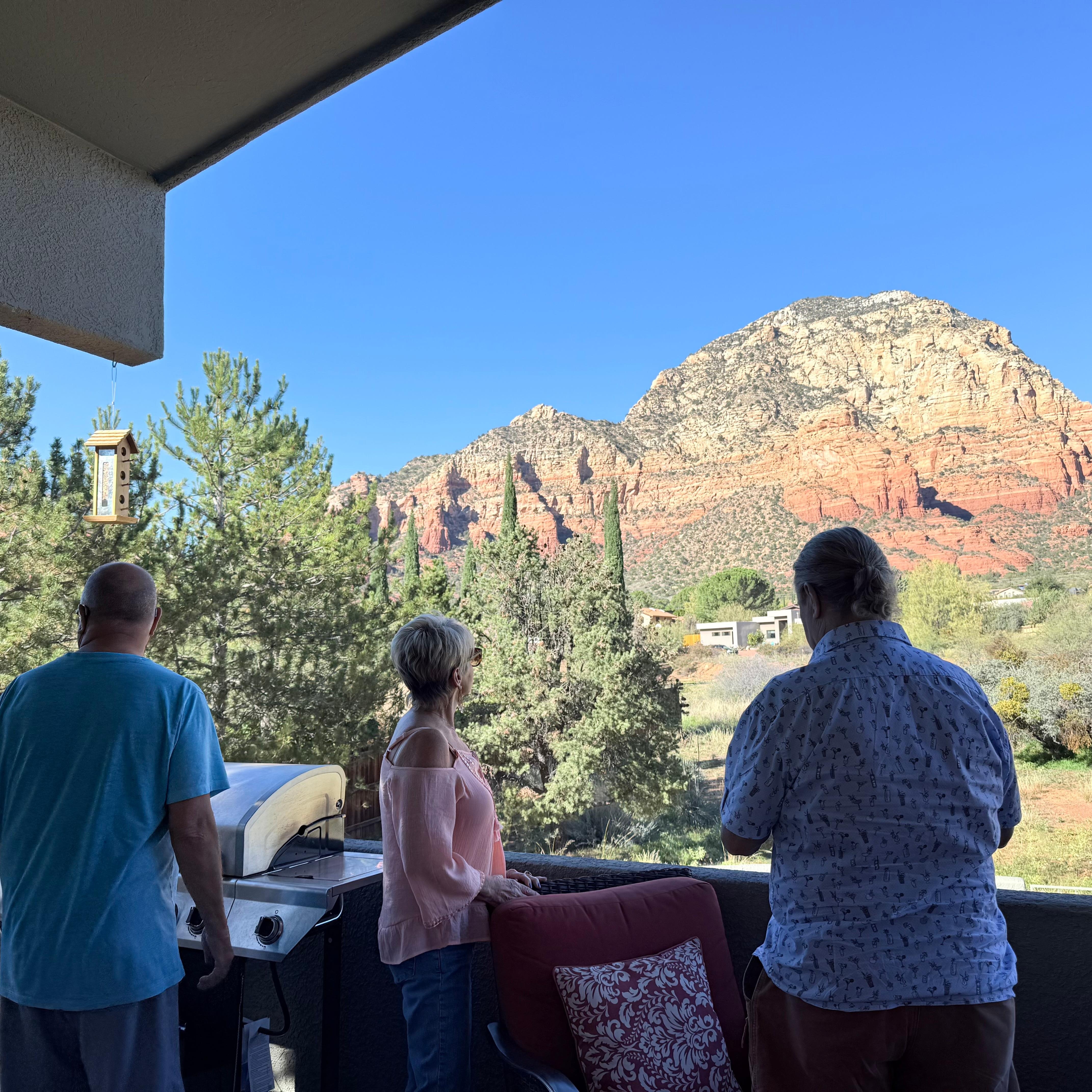 We spent a lot of time on this deck! 