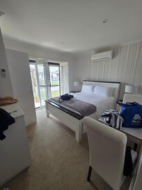 From the bedroom we had the view of the pool and other amenities