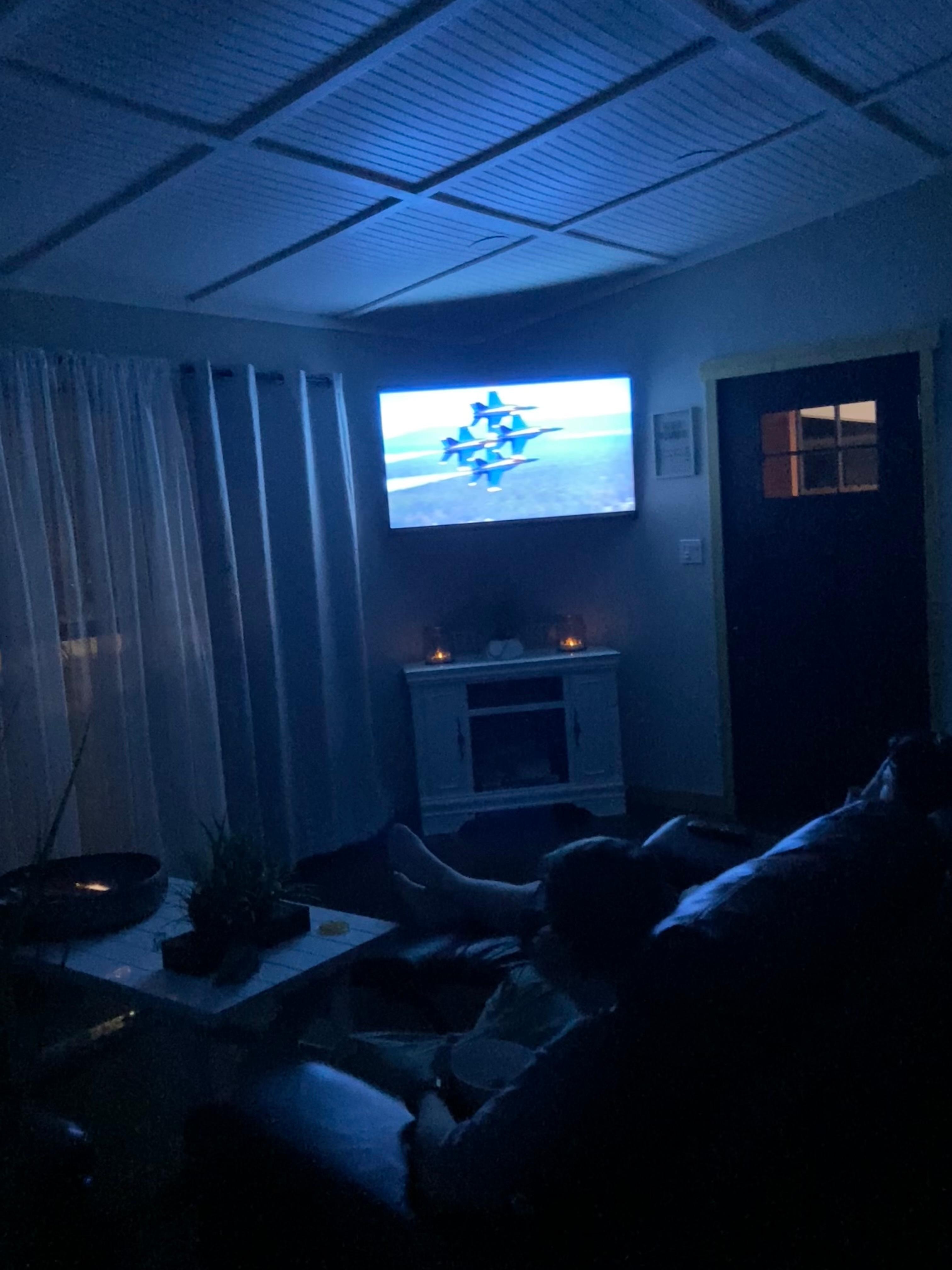 Catching the Blue Angels documentary after we visited the National Aviation Museum 