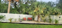 One of the secluded sitting areas are at.