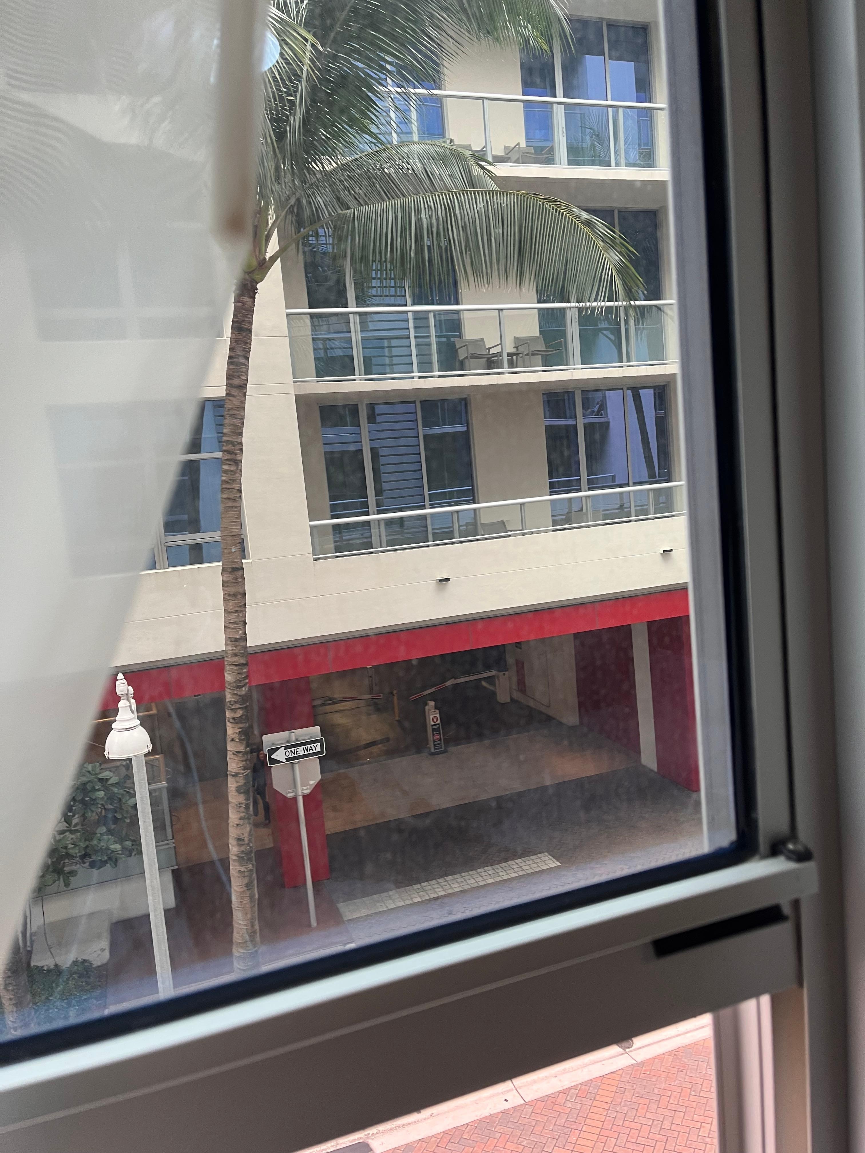 Real room view. One block to ocean.