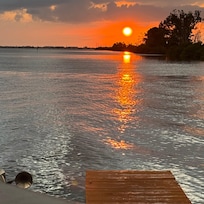 Sunset in cocoa beach one night….just beautiful!