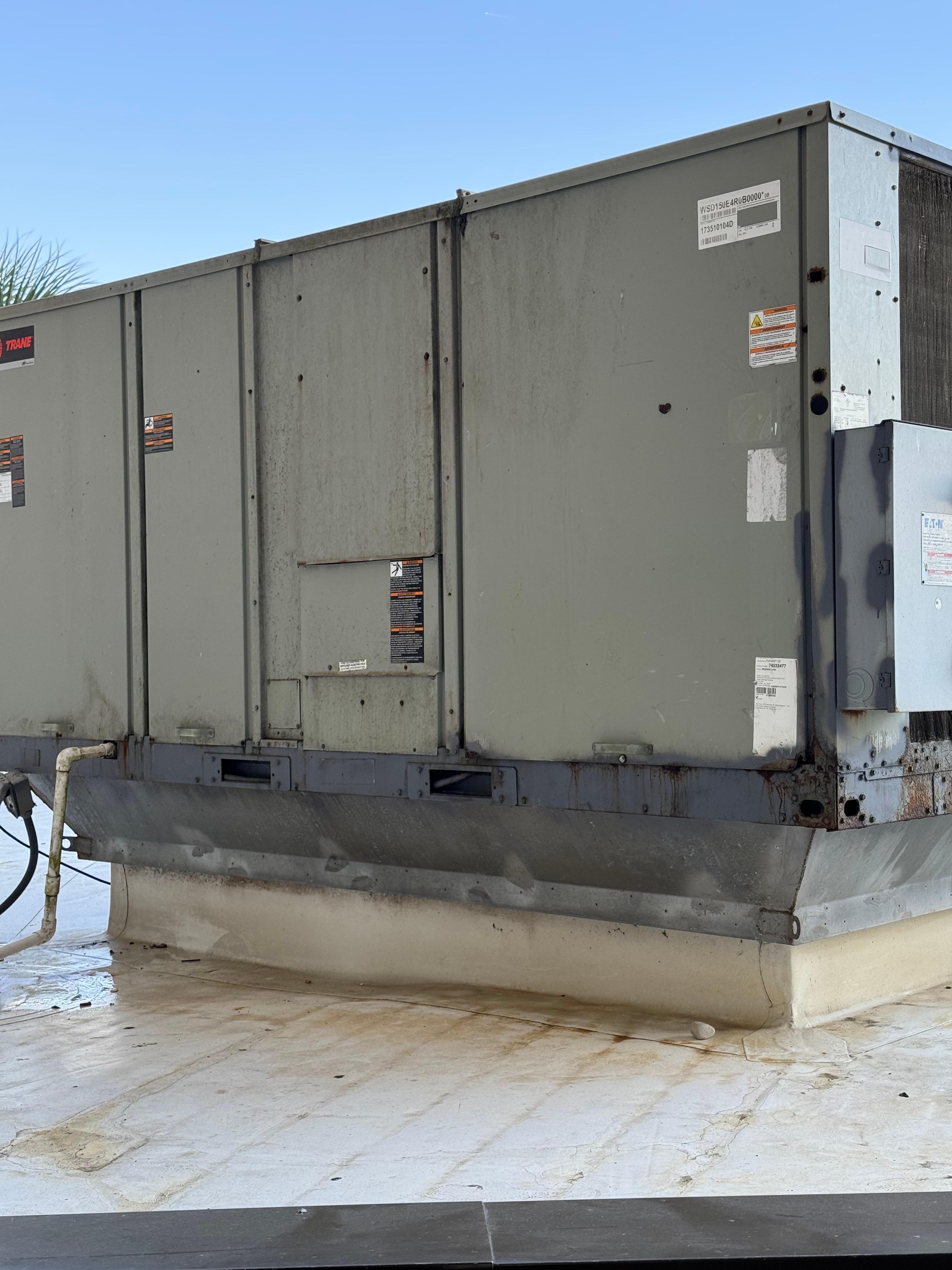 Right outside our main door. 