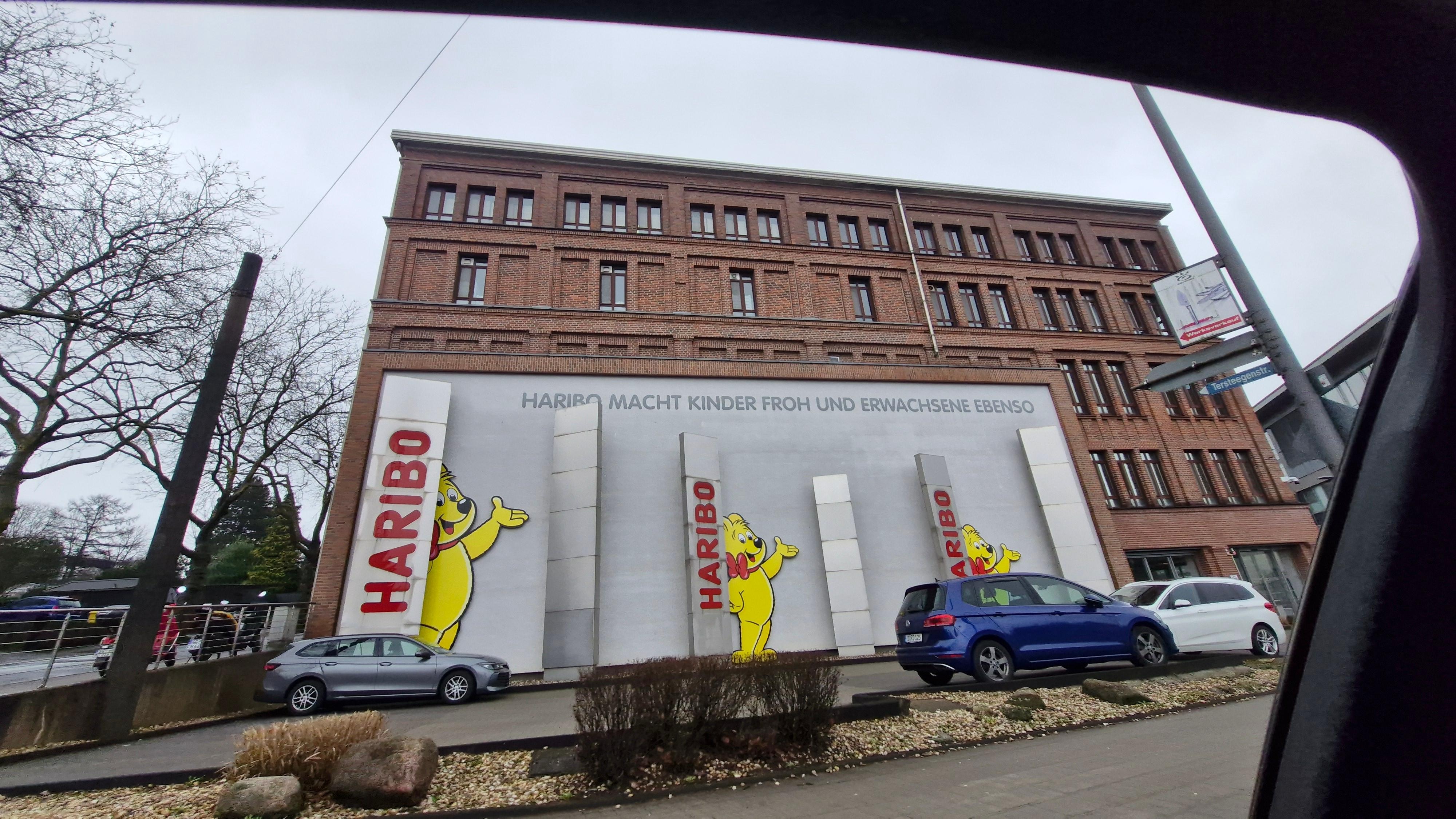 Haribowerk mit Verkauf