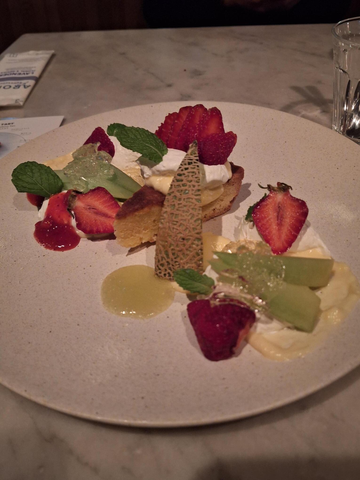 The Tapas Grill seasonal dessert