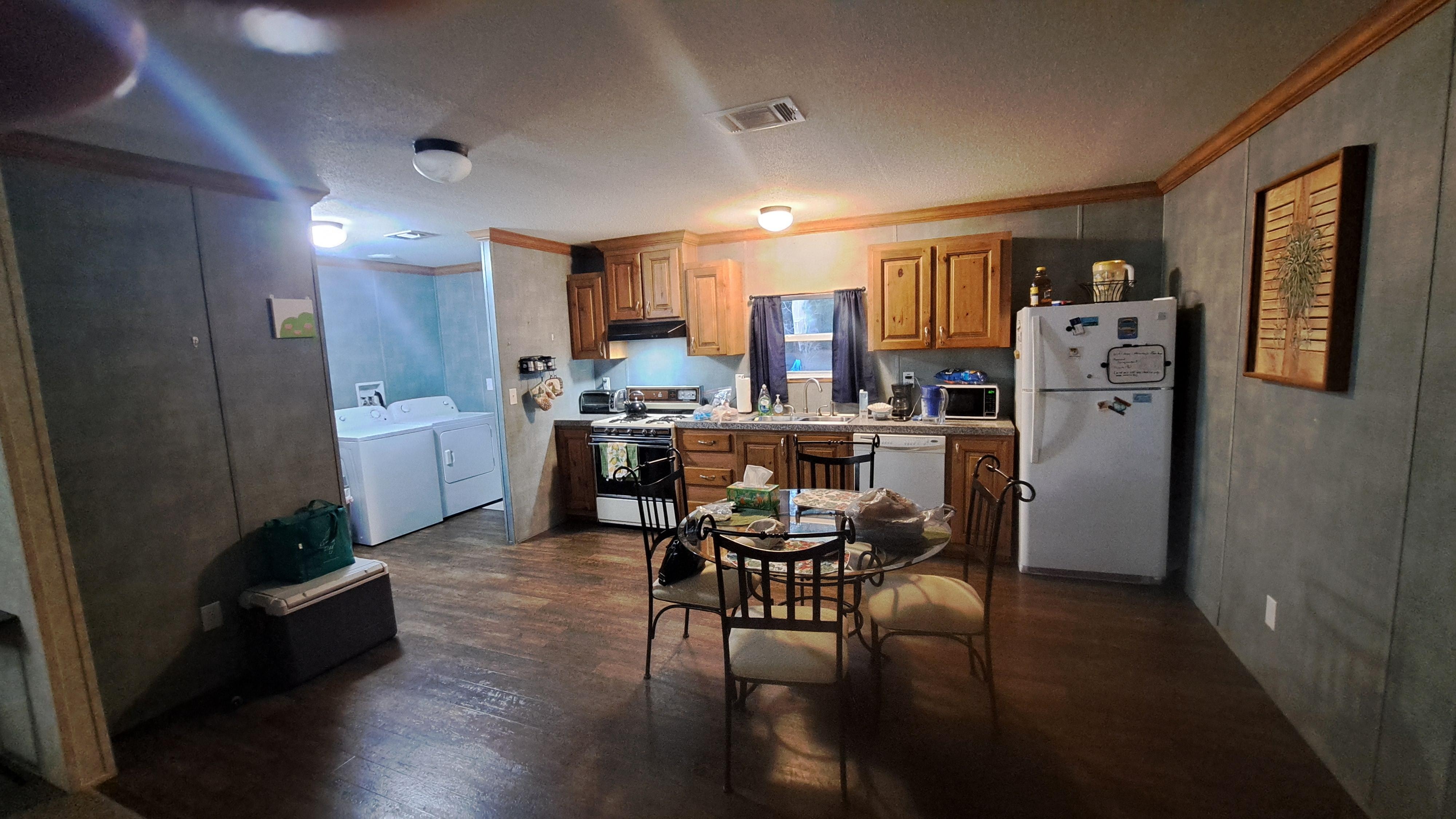 Kitchen and dining room 