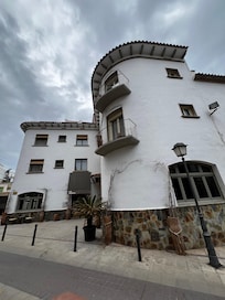 Hotel from the front