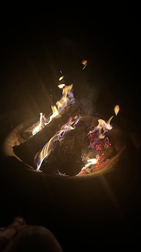 We loved the fire pit also, perfect weather for it!